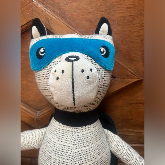 Pillowfort 24" Plush Superhero Cat in Cape Kids Room Decor Stuffed Animal - Picture 2 of 3